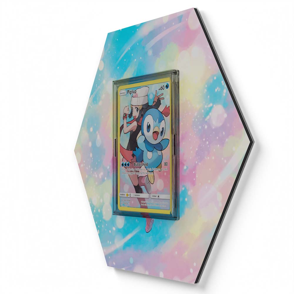 239/236 Piplup - Extended Artwork Pokemon Card Display