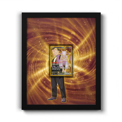 240/182 Team Rocket's Mewtwo EX - Extended Artwork Pokemon Card Frame