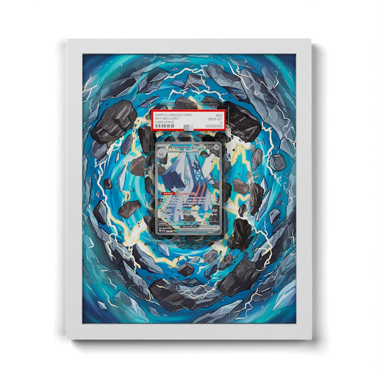 241 Archaludon EX - Extended Artwork Framed Pokemon Card Display