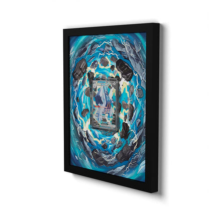 241 Archaludon EX - Extended Artwork Framed Pokemon Card Display