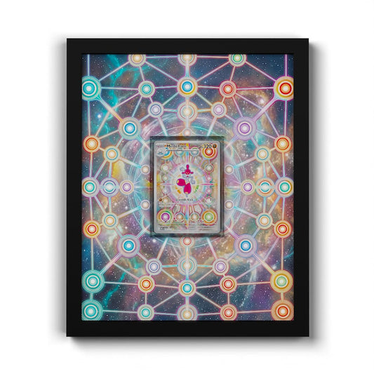 241 Medicham - Extended Artwork Framed Pokemon Card Display