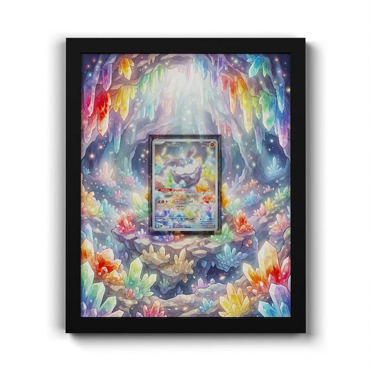 242 Carbink - Extended Artwork Framed Pokemon Card Display