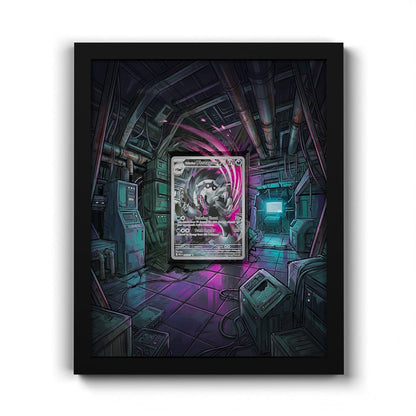 245 Galarian Obstagoon - Extended Artwork Framed Pokemon Card Display