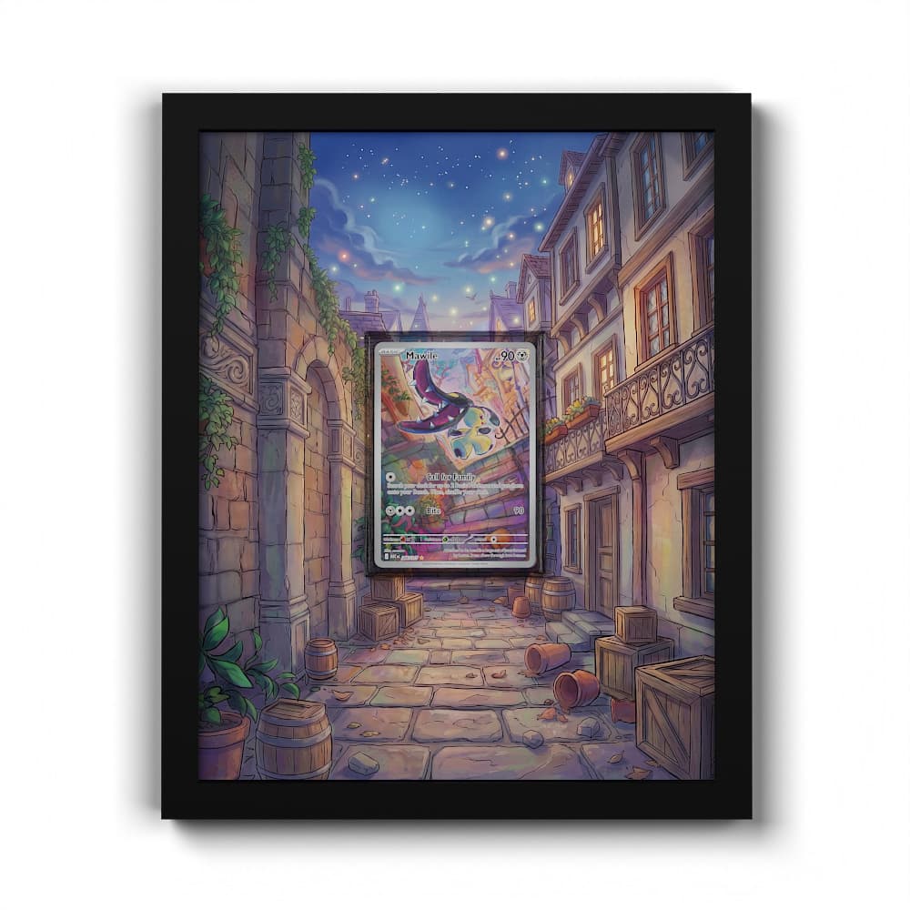 246 Mawile - Extended Artwork Framed Pokemon Card Display