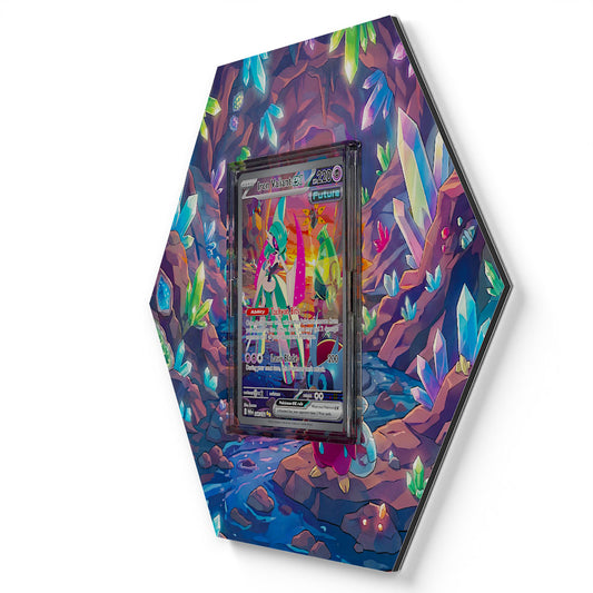 249/182 Iron Valiant EX - Extended Artwork Pokemon Card Display