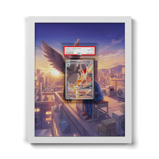 249 Larry's Staraptor - Extended Artwork Framed Pokemon Card Display