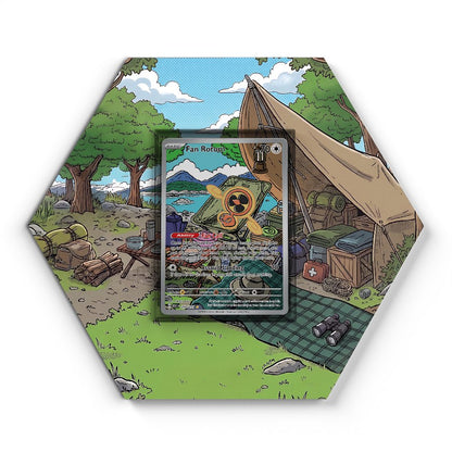 250/217 Fan Rotom - Extended Artwork Pokemon Card Display