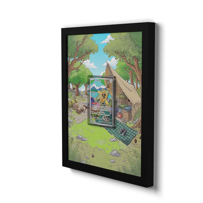 250 Fan Rotom - Extended Artwork Framed Pokemon Card Display