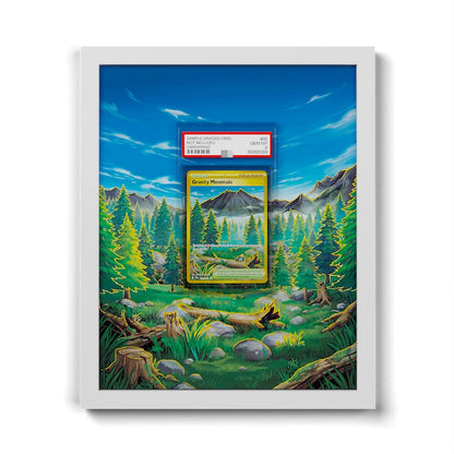 250 Gravity Mountain - Extended Artwork Framed Pokemon Card Display