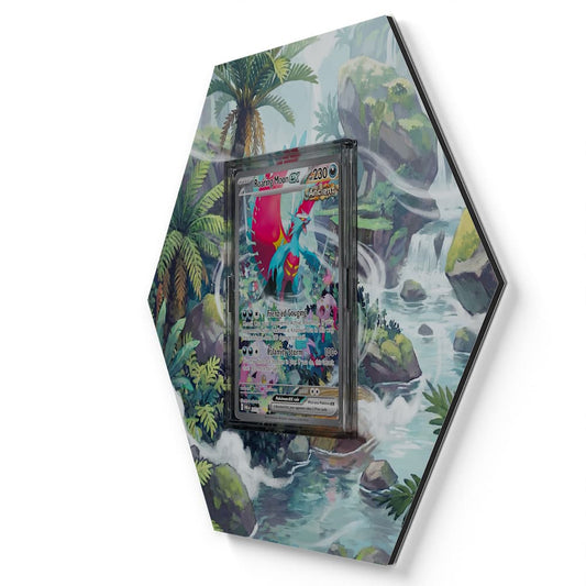 251 Roaring Moon - Extended Artwork Pokemon Card Display