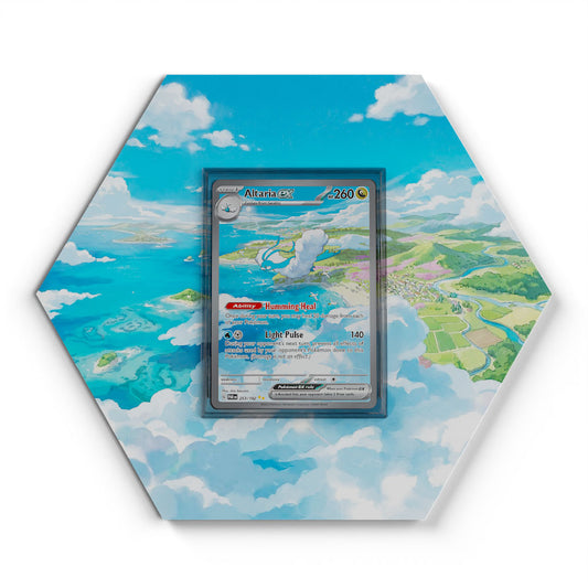 253/182 Altaria EX - Extended Artwork Pokemon Card Display