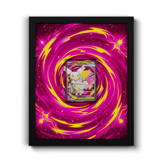 253 Mega Audino EX - Extended Artwork Framed Pokemon Card Display