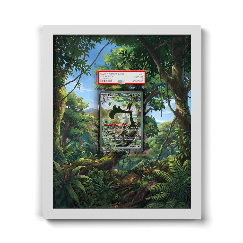 256/193 Meowscarada ex - Extended Artwork Pokemon Card Frame