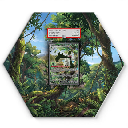 256/193 Meowscarada ex - Extended Artwork Pokemon Card Display