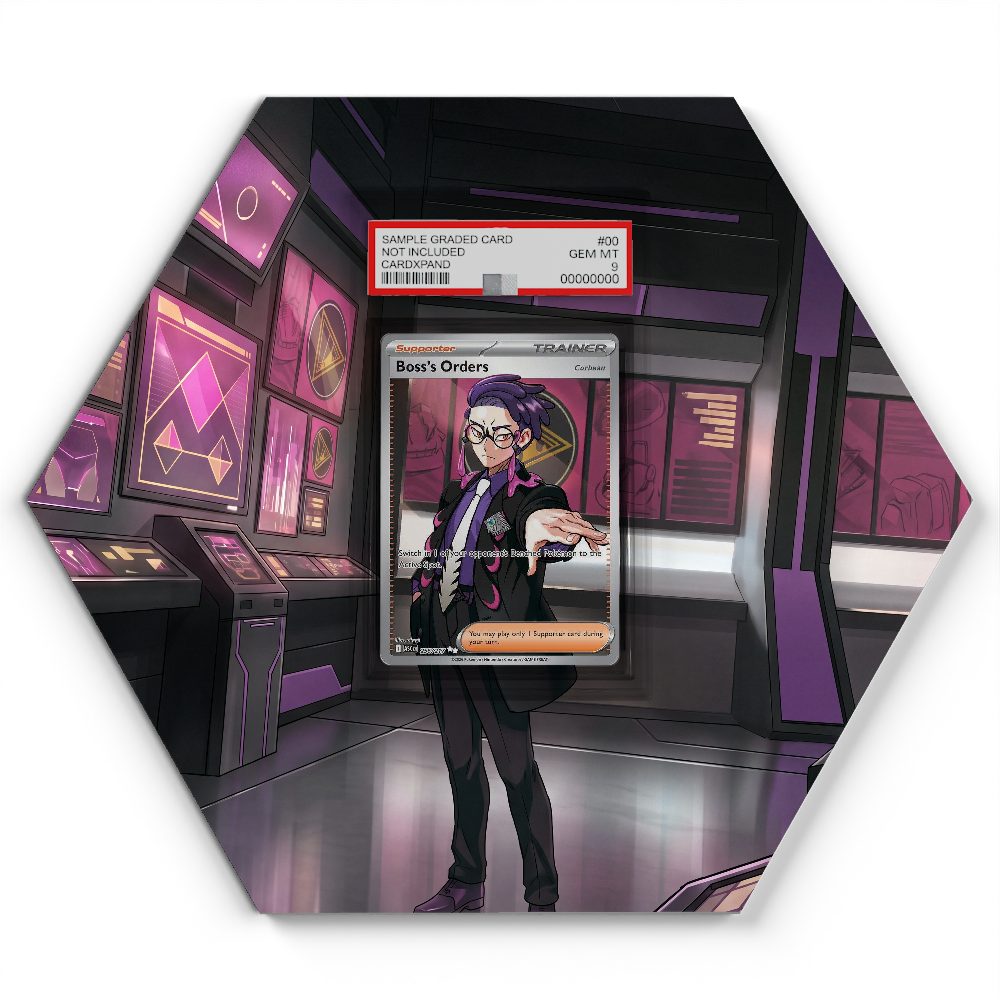 256/217 Boss's Orders - Corbeau - Extended Artwork Pokemon Card Display