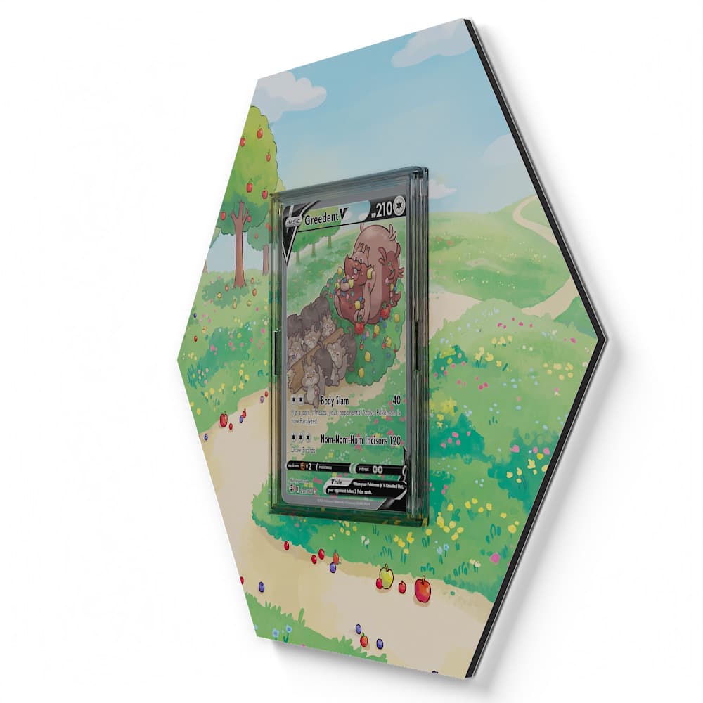 257/264 Greedent V - Extended Artwork Pokemon Card Display