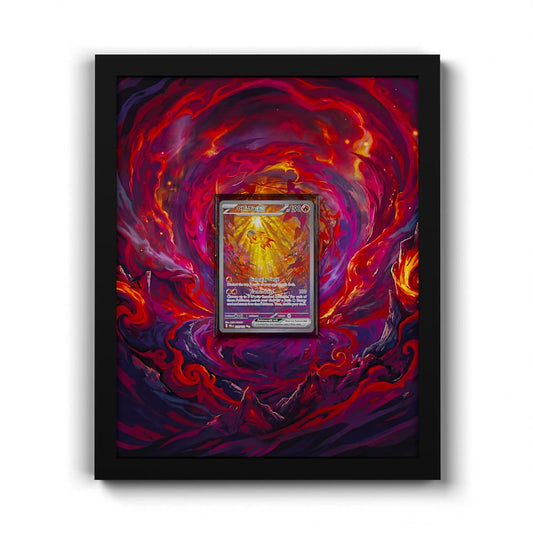 259/193 Chi-Yu EX - Extended Artwork Framed Pokemon Card Display
