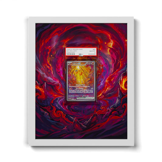 259/193 Chi-Yu EX - Extended Artwork Framed Pokemon Card Display