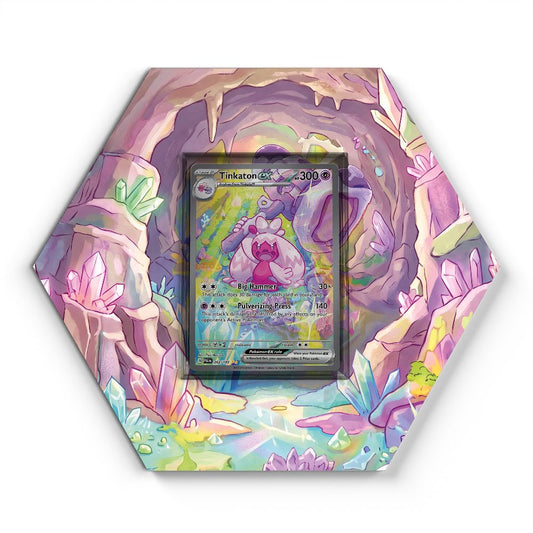 262/193 Tinkaton ex - Extended Artwork Pokemon Card Display