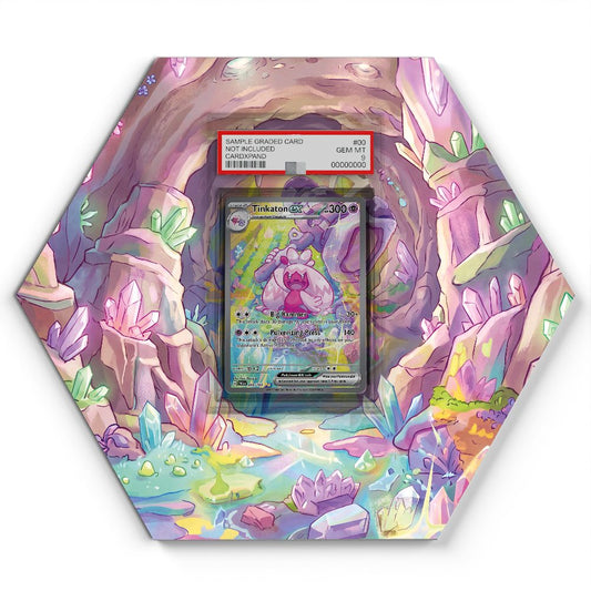 262/193 Tinkaton ex - Extended Artwork Pokemon Card Display