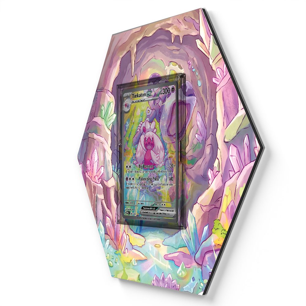 262/193 Tinkaton ex - Extended Artwork Pokemon Card Display