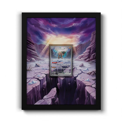 263 Ting-Lu EX - Extended Artwork Framed Pokemon Card Display