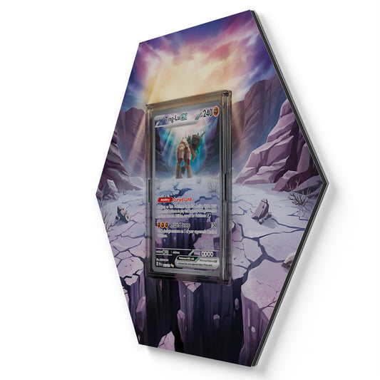 263/193 Ting-Lu EX - Extended Artwork Pokemon Card Display