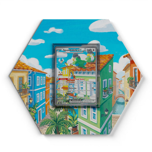 264/193 Squawkabilly EX - Extended Artwork Pokemon Card Display