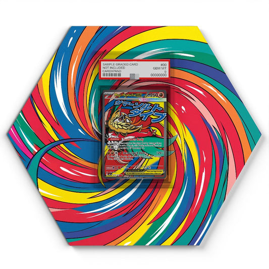 268/217 Mega Hawlucha ex - Extended Artwork Pokemon Card Display