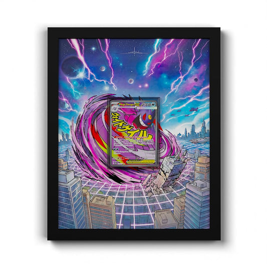 269 Mega Gengar EX - Extended Artwork Framed Pokemon Card Display