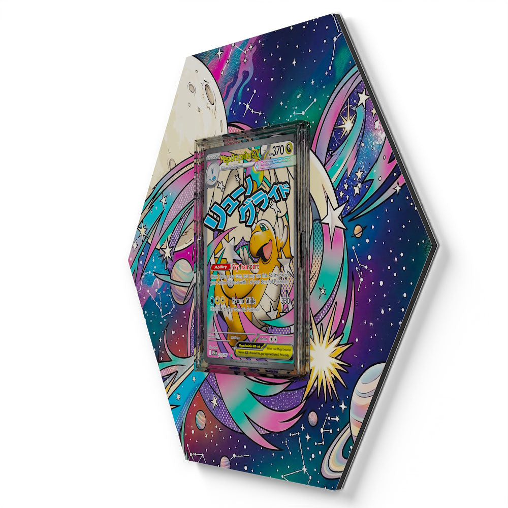 271/217 Mega Dragonite EX - Extended Artwork Pokemon Card Display