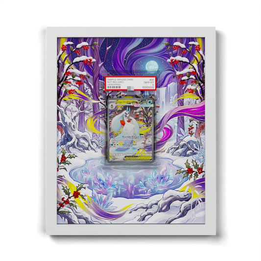 275 Mega Froslass EX - Extended Artwork Framed Pokemon Card Display