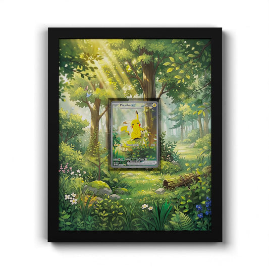 276 Pikachu EX - Extended Artwork Framed Pokemon Card Display