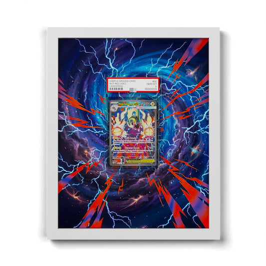 278 Mega Elektross EX - Extended Artwork Framed Pokemon Card Display