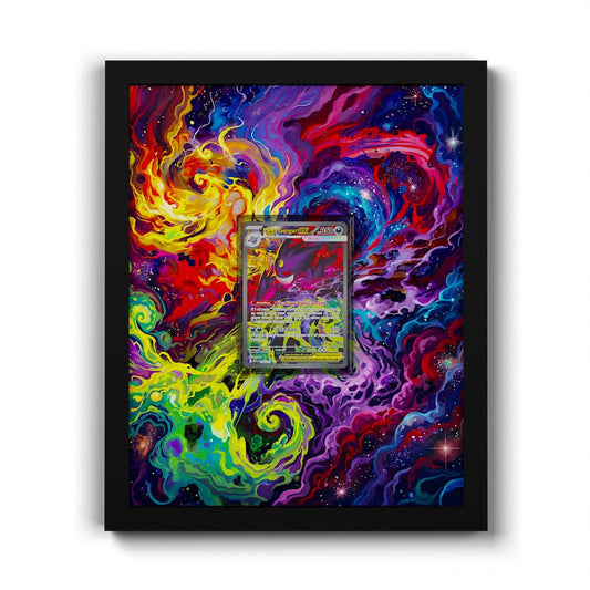 284 Mega Gengar EX - Extended Artwork Framed Pokemon Card Display