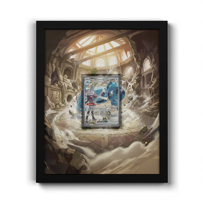 289 Steven's Metagross EX - Extended Artwork Framed Pokemon Card Display