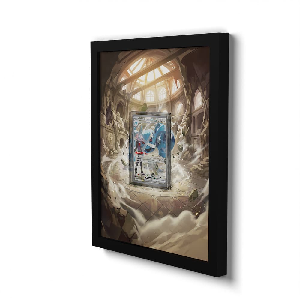 289 Steven's Metagross EX - Extended Artwork Framed Pokemon Card Display