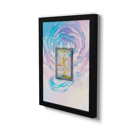 290 Mega Dragonite EX - Extended Artwork Framed Pokemon Card Display