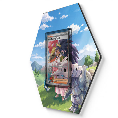 292/217 Iris's Fighting Spirit - Extended Artwork Pokemon Card Display