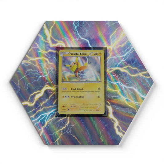 30/30 Pikachu Libre - Extended Artwork Pokemon Card Display
