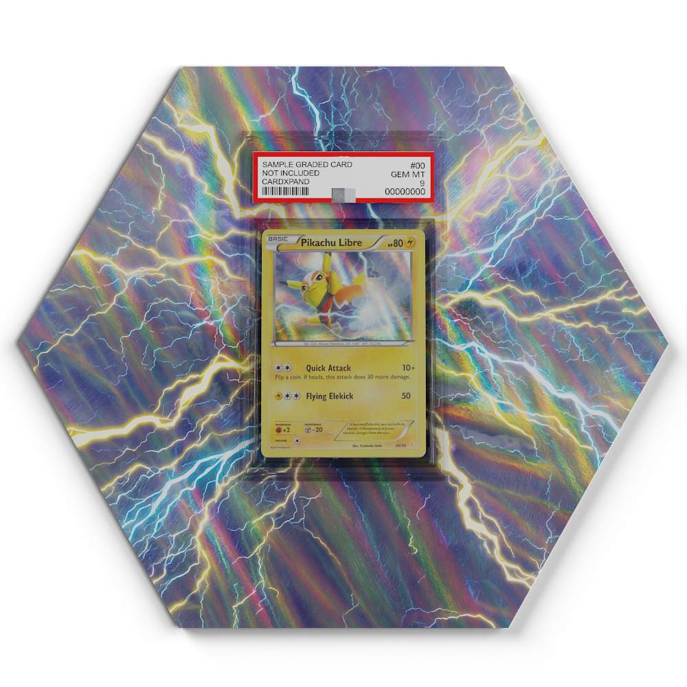30/30 Pikachu Libre - Extended Artwork Pokemon Card Display