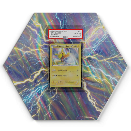 30/30 Pikachu Libre - Extended Artwork Pokemon Card Display