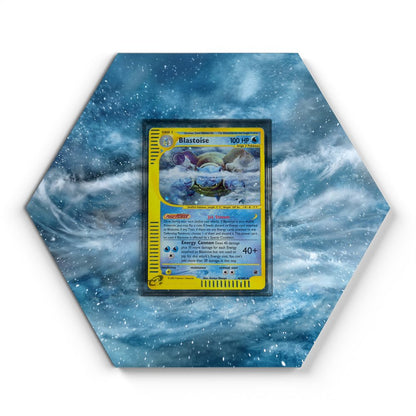 4/165 Blastoise - Extended Artwork Pokemon Card Display