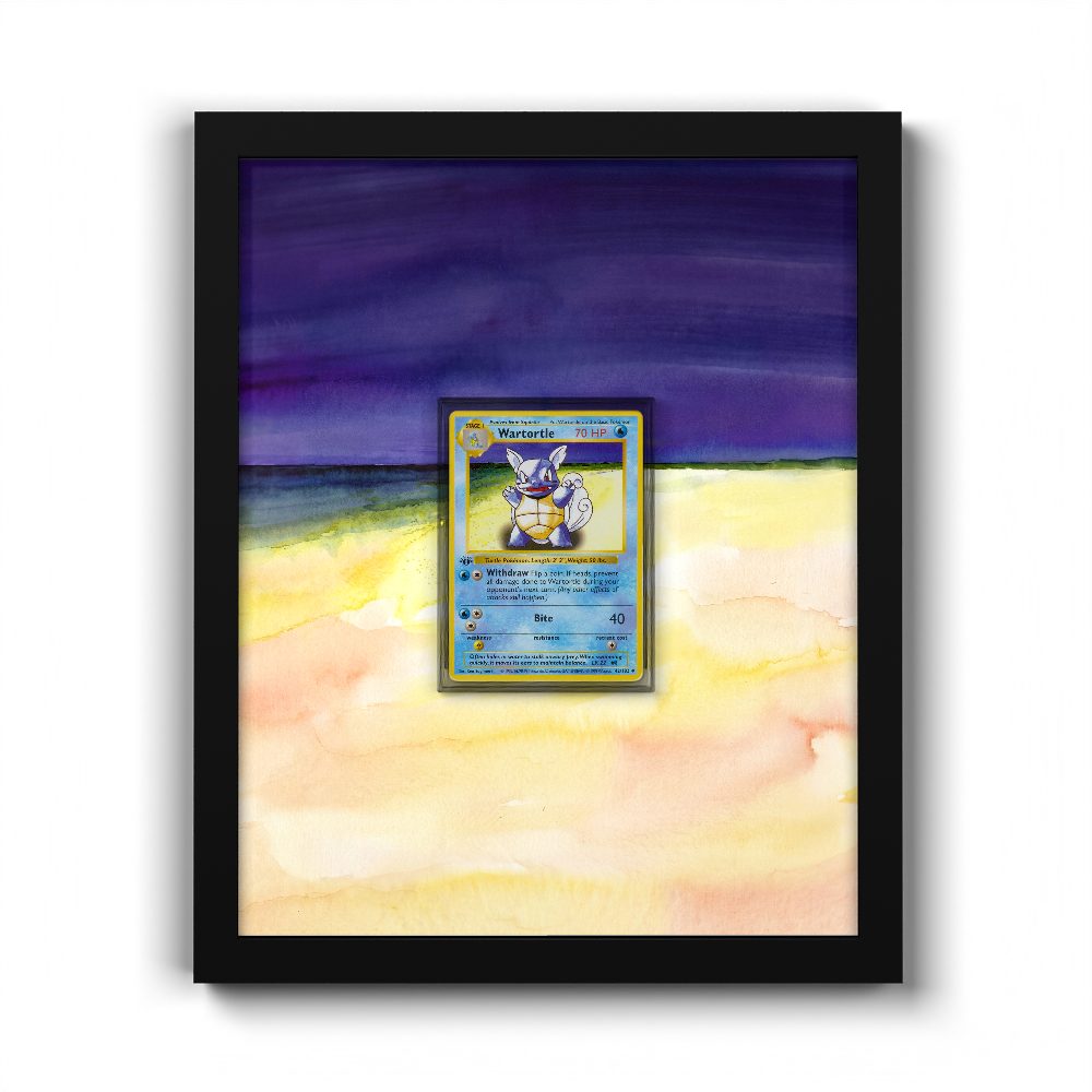 42/102 Wartortle - Extended Artwork Pokemon Card Frame