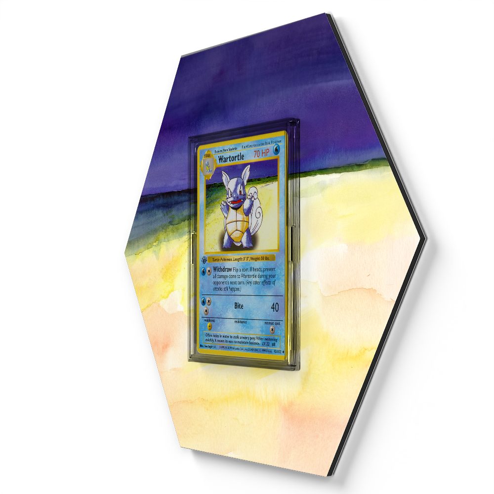 42/102 Wartortle - Extended Artwork Pokemon Card Display