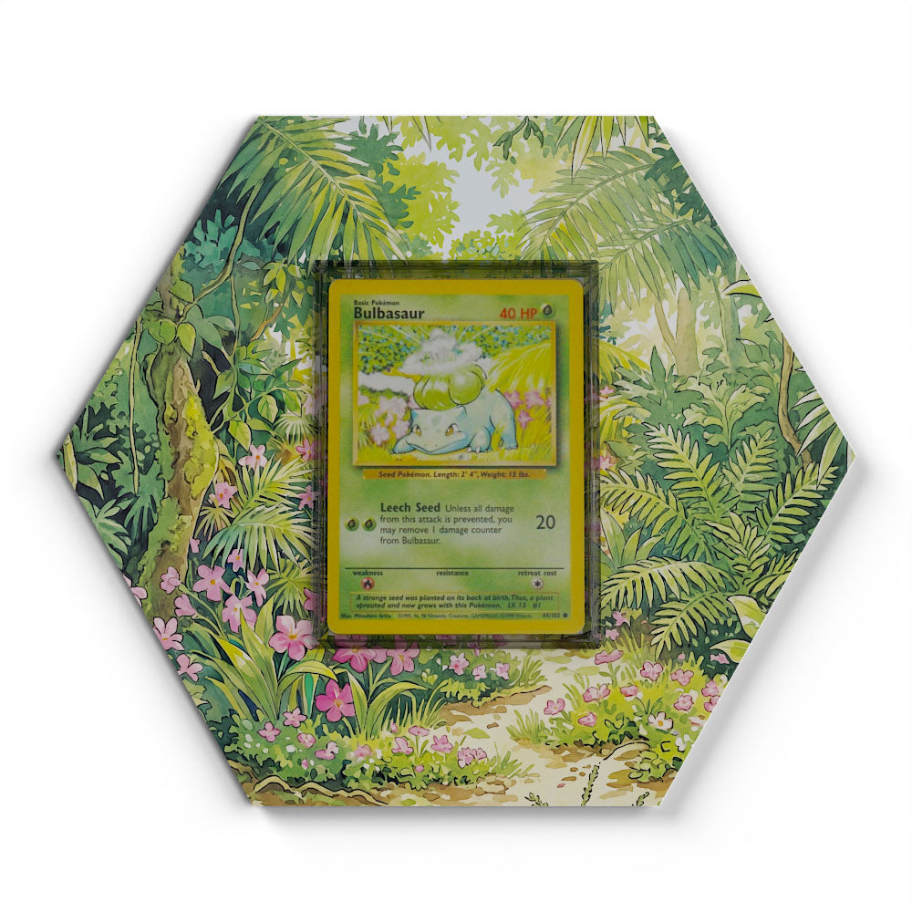 44/102 Bulbasaur - Extended Artwork Pokemon Card Display