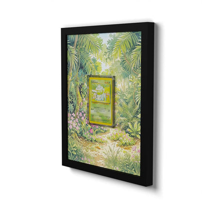 44/102 Bulbasaur - Extended Artwork Framed Pokemon Card Display