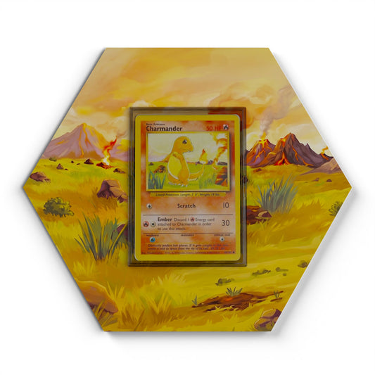 46/102 Charmander - Extended Artwork Pokemon Card Display