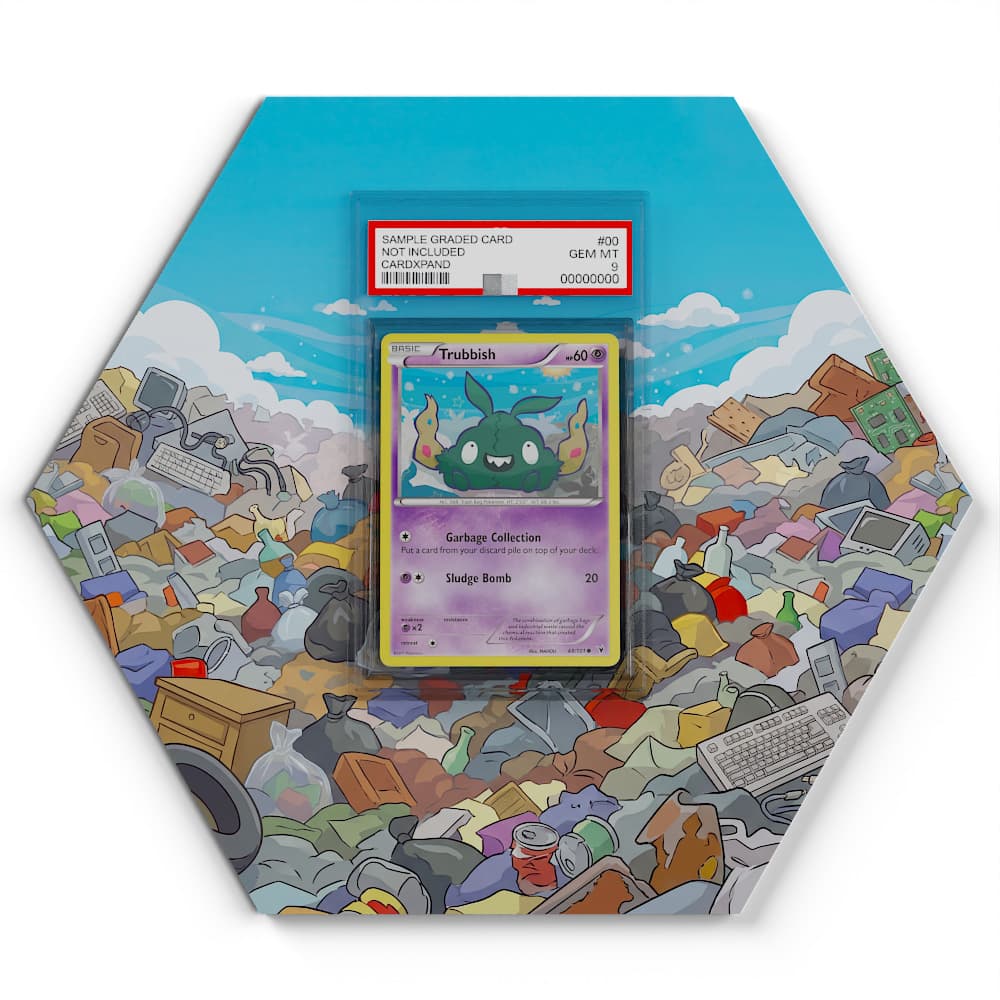 48/101 Trubbish - Extended Artwork Pokemon Card Display