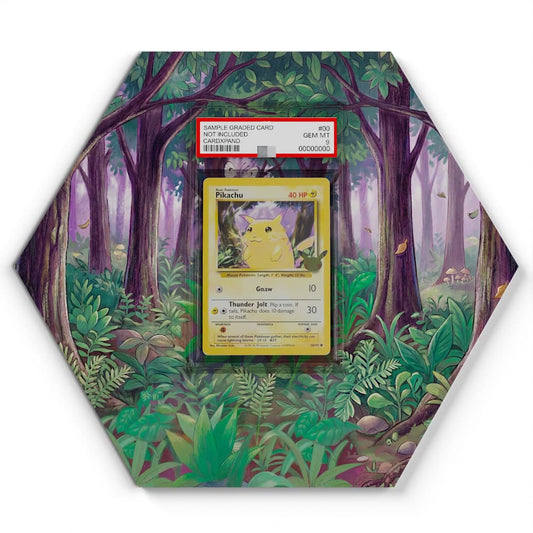58/102 Pikachu - Extended Artwork Pokemon Card Display